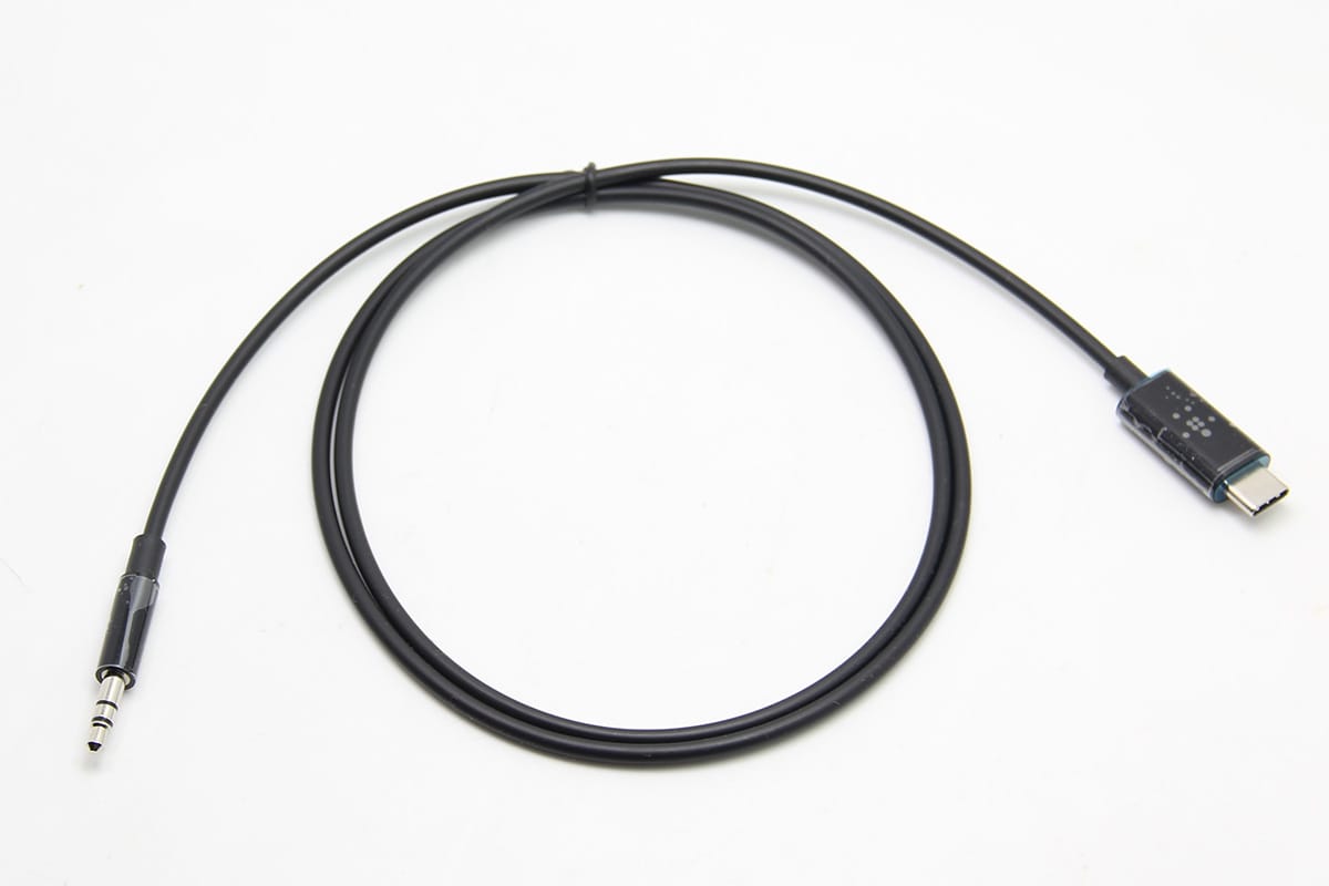 原装贝尔金belkin P-F7U079 AUX车载音频线type-c转音响功放c口转3.5mm耳机 喇叭