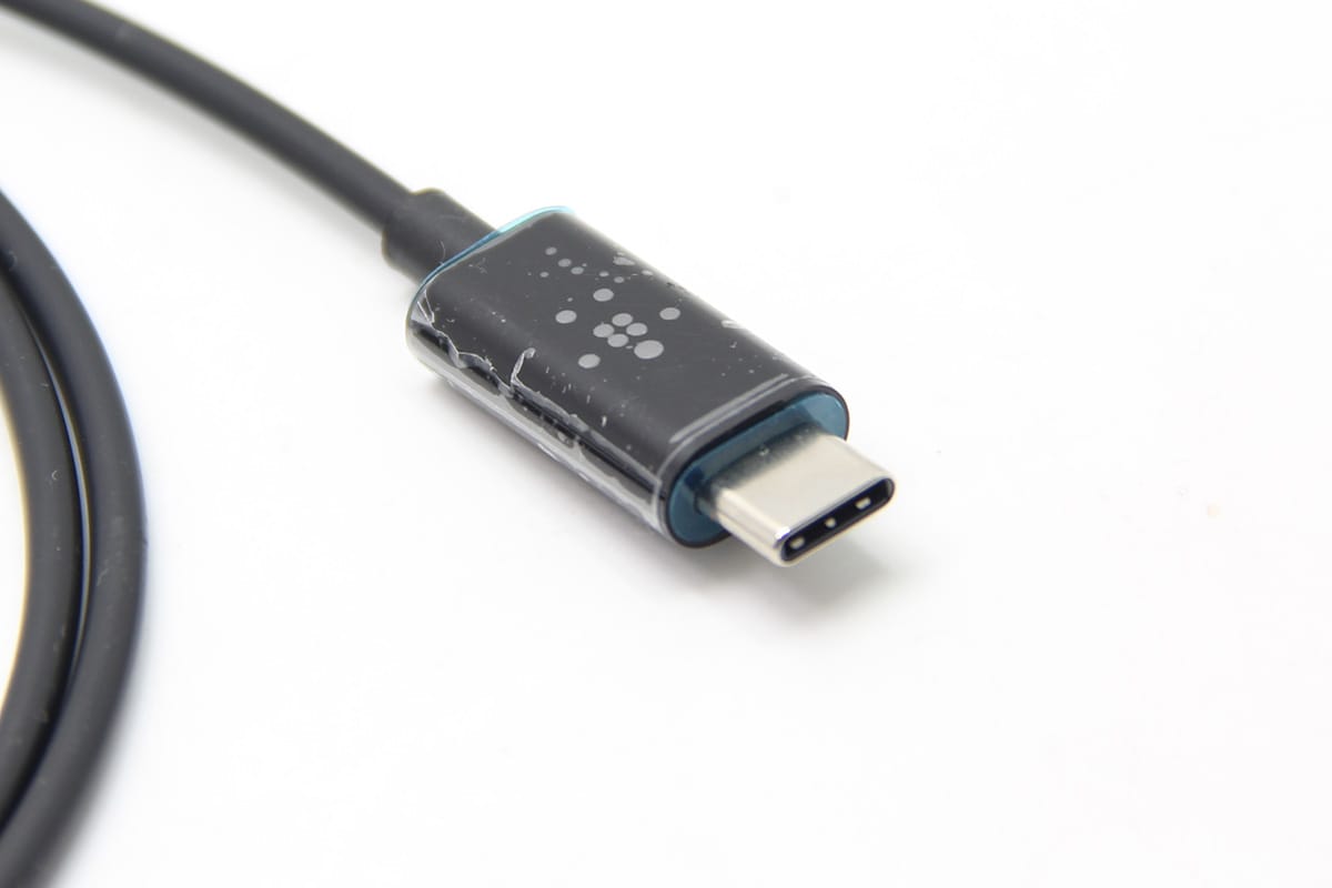 原装贝尔金belkin P-F7U079 AUX车载音频线type-c转音响功放c口转3.5mm耳机 喇叭