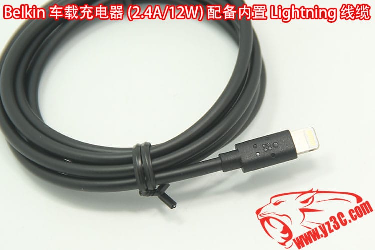 原装贝尔金车载iphone手机充电器 车充2.4A电流12W充电器配备内置闪电线 适用于iphone5 5s 6 6s 原装贝尔金车载iphone手机充电器 车充2.4A电流12W充电器配备内置闪电线 适用于iphone5 5s 6 6s