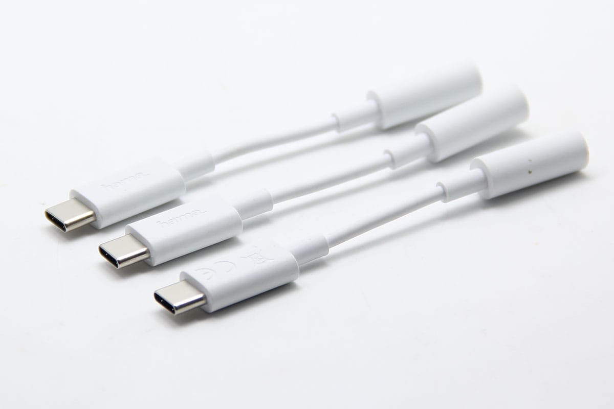 原装进口Hama手机平板电脑 USB-C转3.5mm耳机适配器转接线转换头