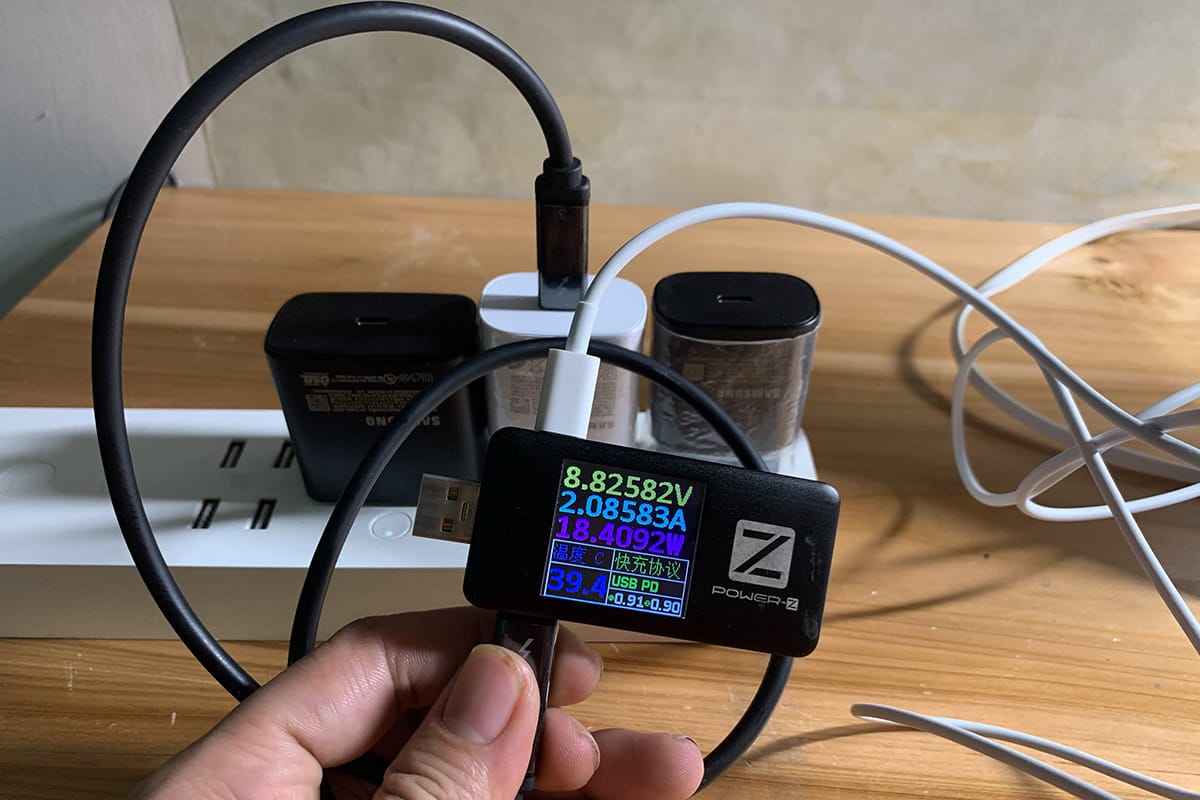 原装EP-TA800 25瓦支持PD协议快充适合iphone18瓦快充note10 三星S10 5G版原装25W USB-C充电器