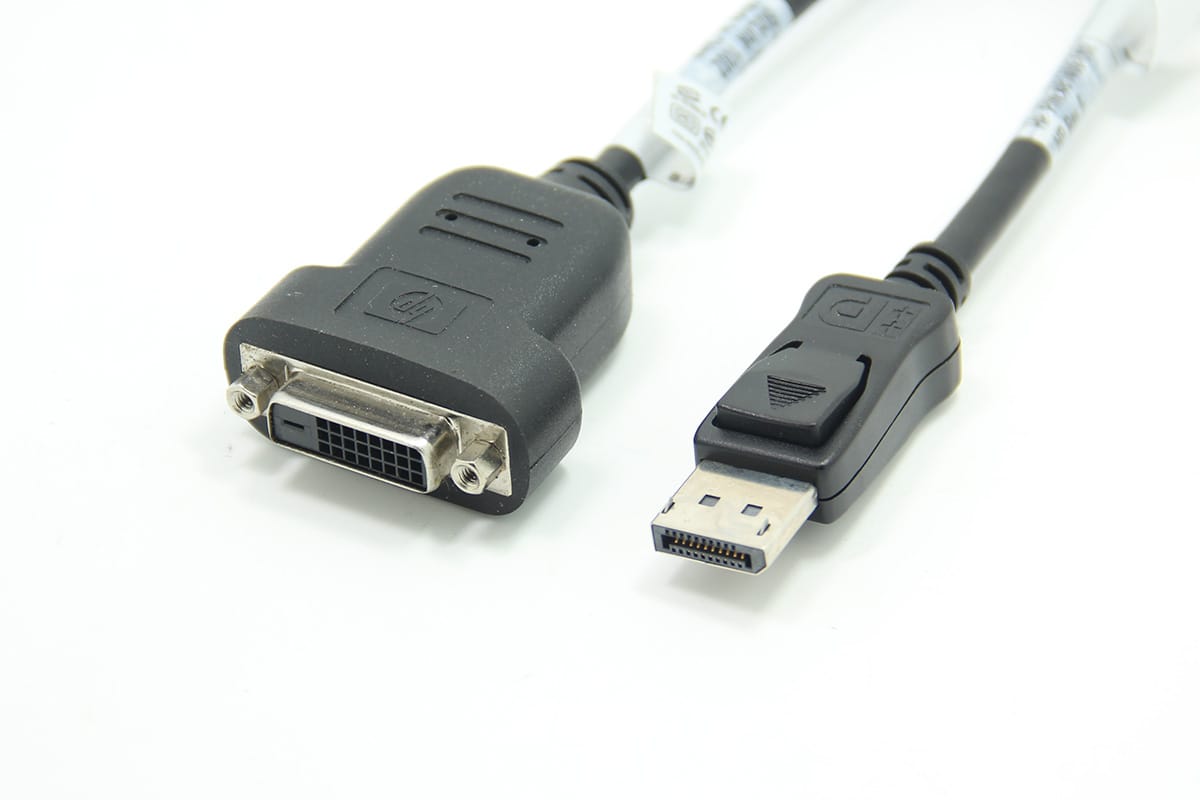 原装HP惠普dp转dvi 481409-001 -002 高清视频电脑连接线信号转换线 原装HP惠普dp转dvi 481409-001 -002 高清视频电脑连接线信号转换线