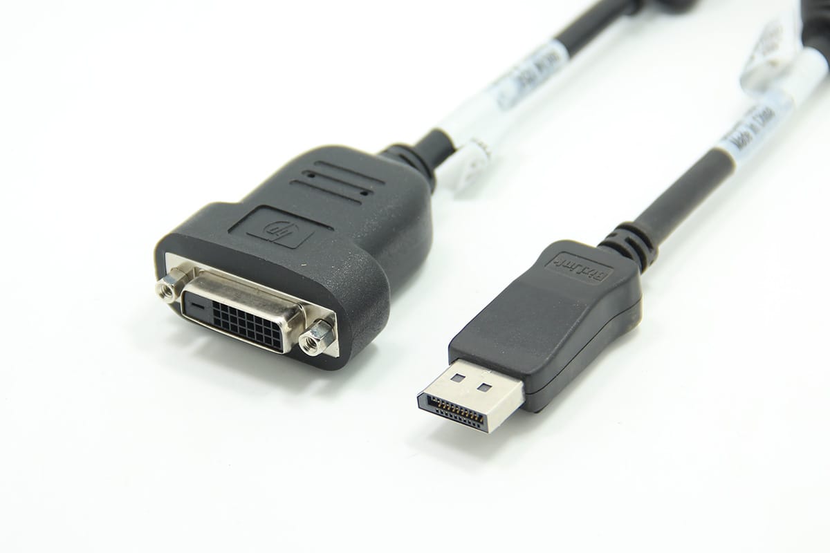 原装HP惠普dp转dvi 481409-001 -002 高清视频电脑连接线信号转换线 原装HP惠普dp转dvi 481409-001 -002 高清视频电脑连接线信号转换线