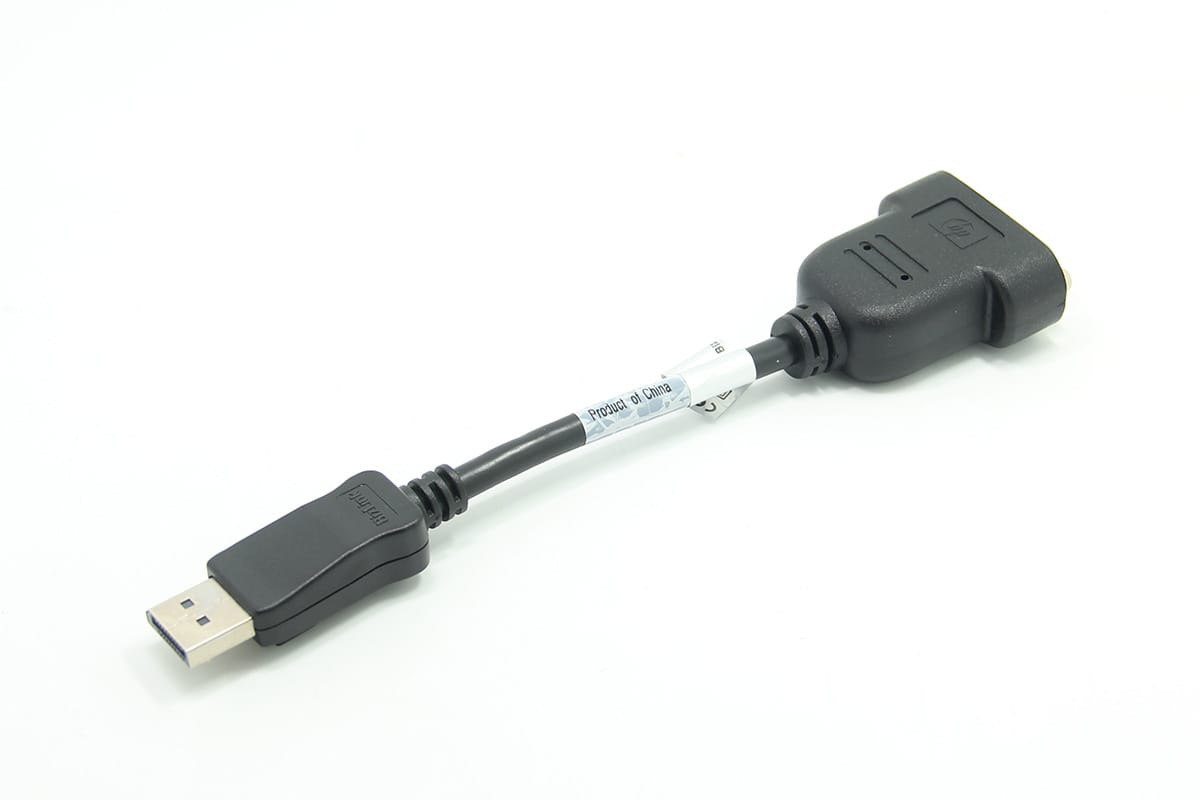 原装HP惠普dp转dvi 481409-001 -002 高清视频电脑连接线信号转换线 原装HP惠普dp转dvi 481409-001 -002 高清视频电脑连接线信号转换线
