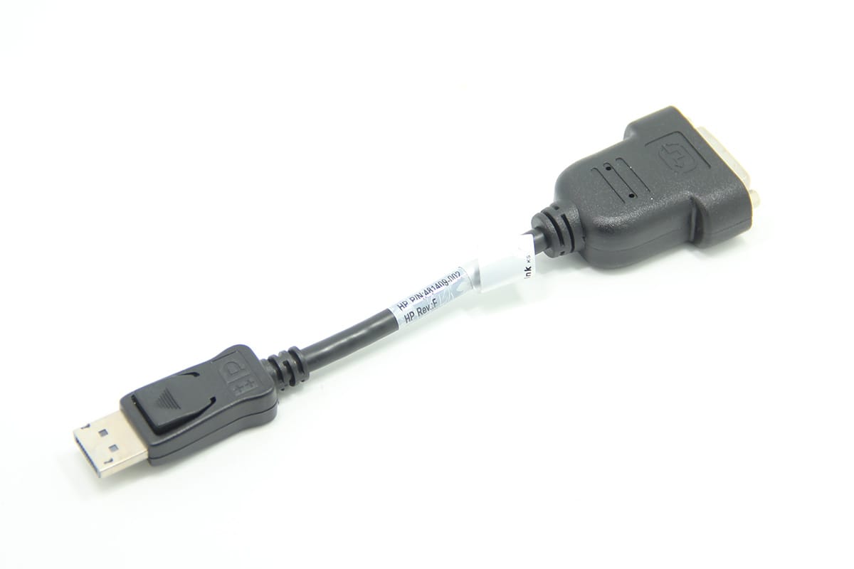 原装HP惠普dp转dvi 481409-001 -002 高清视频电脑连接线信号转换线 原装HP惠普dp转dvi 481409-001 -002 高清视频电脑连接线信号转换线