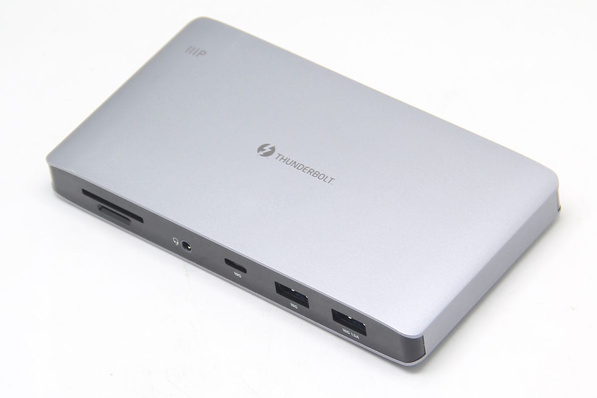 原装Monoprice IIIP雷电3扩展坞双DP1.4 4k 60hz 10G数据传输SD卡千兆网