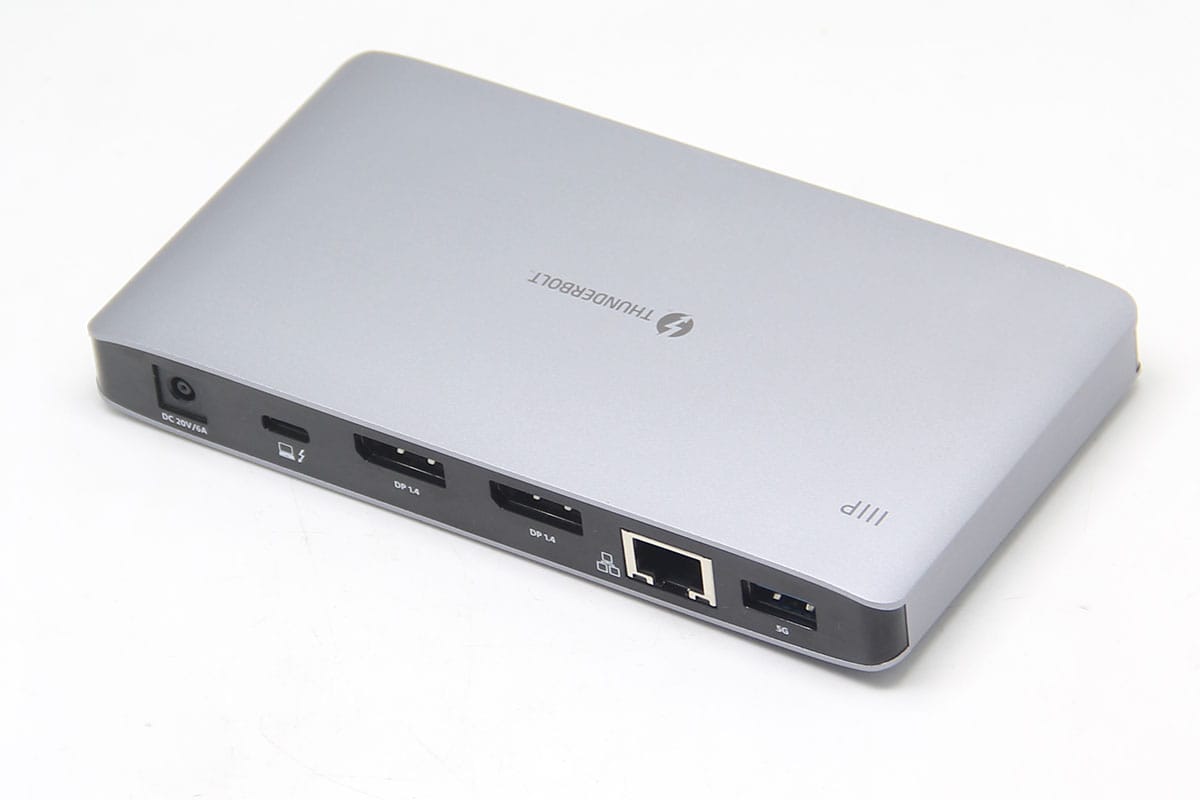 原装Monoprice IIIP雷电3扩展坞双DP1.4 4k 60hz 10G数据传输SD卡千兆网
