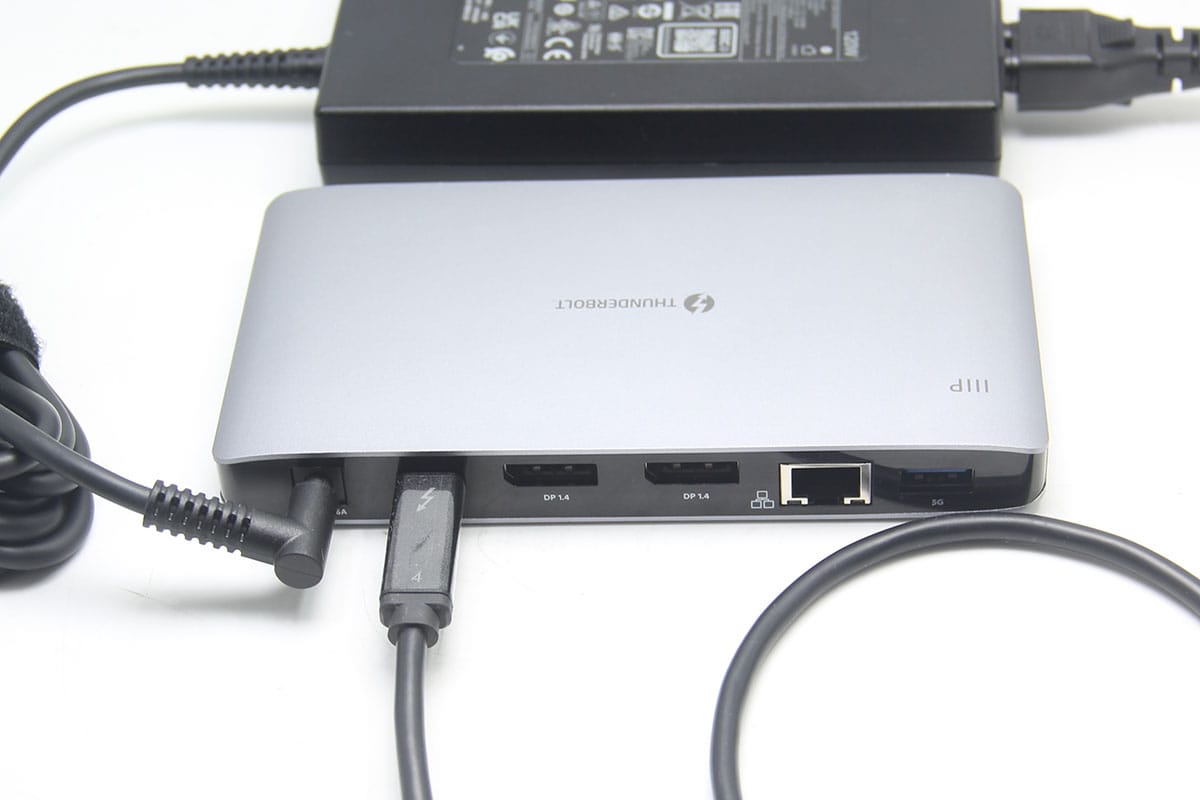 原装Monoprice IIIP雷电3扩展坞双DP1.4 4k 60hz 10G数据传输SD卡千兆网