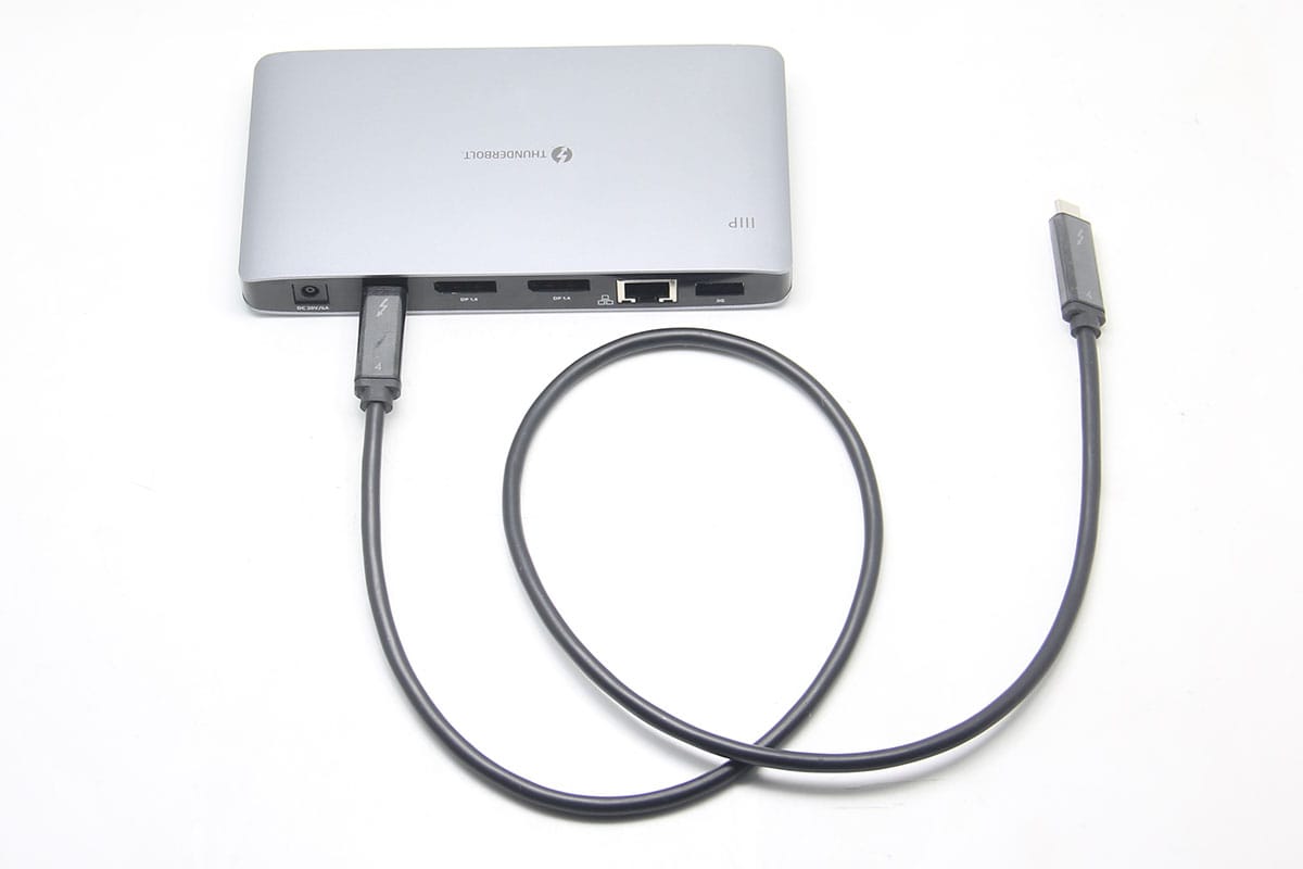 原装Monoprice IIIP雷电3扩展坞双DP1.4 4k 60hz 10G数据传输SD卡千兆网
