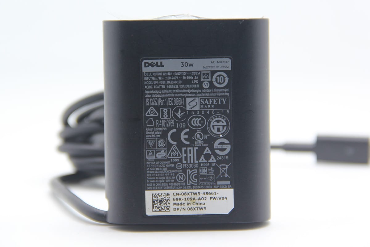 原装PD2.0戴尔XPS12 13 30W 45W 50W TYPE-C电源适配器DA30NM150 PA45W16-CA 原装PD2.0戴尔XPS12 13 30W 45W 50W TYPE-C电源适配器DA30NM150 PA45W16-CA