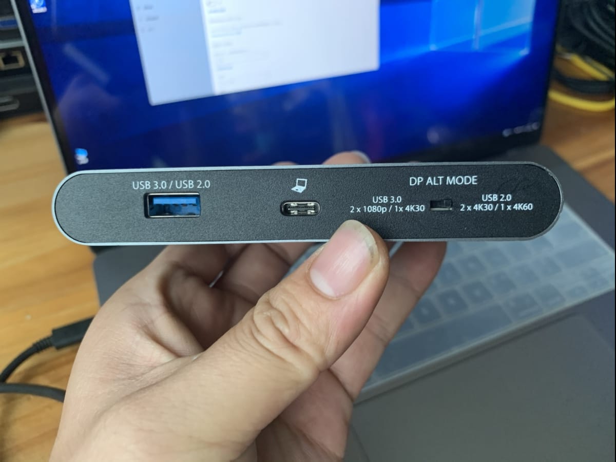 原装startech DK30C2DAGPD 便携式双4k 网卡 USB3.0