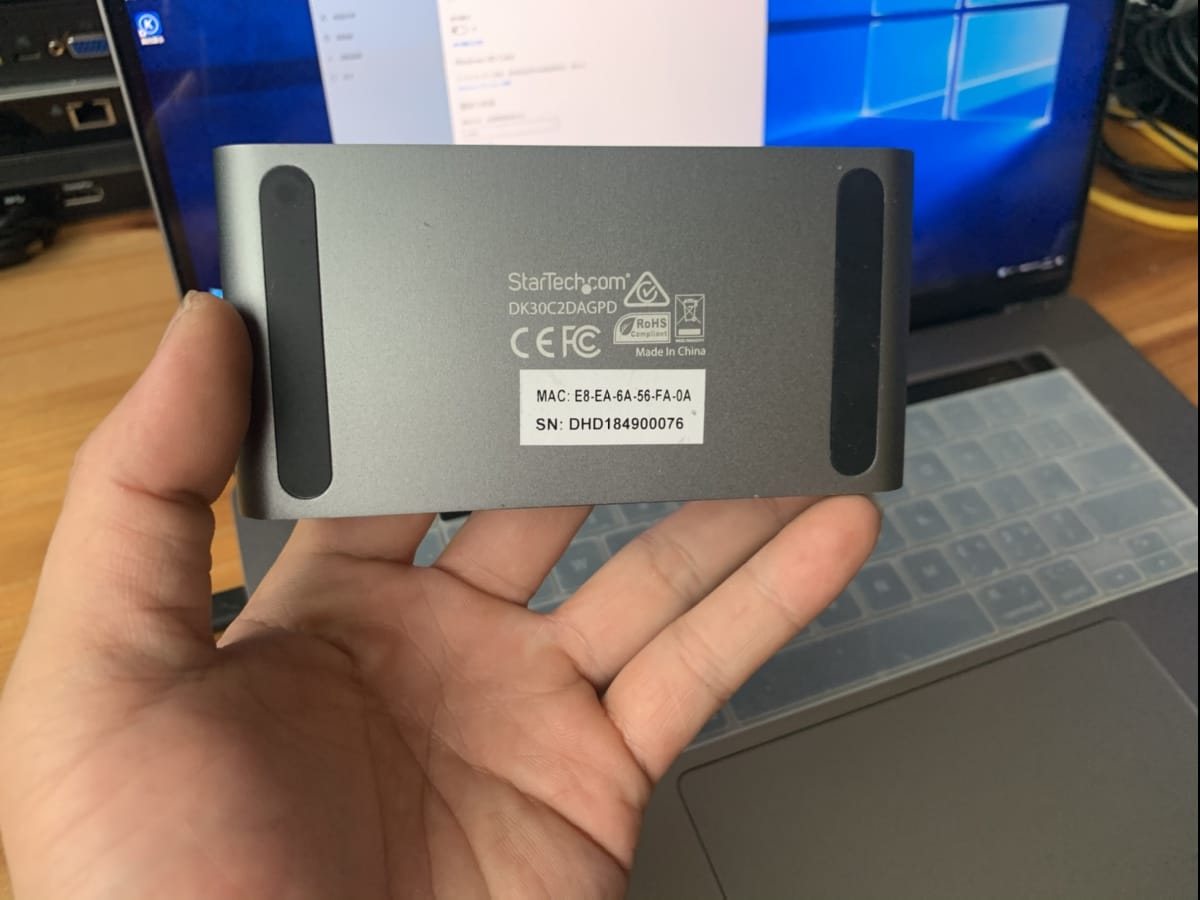 原装startech DK30C2DAGPD 便携式双4k 网卡 USB3.0