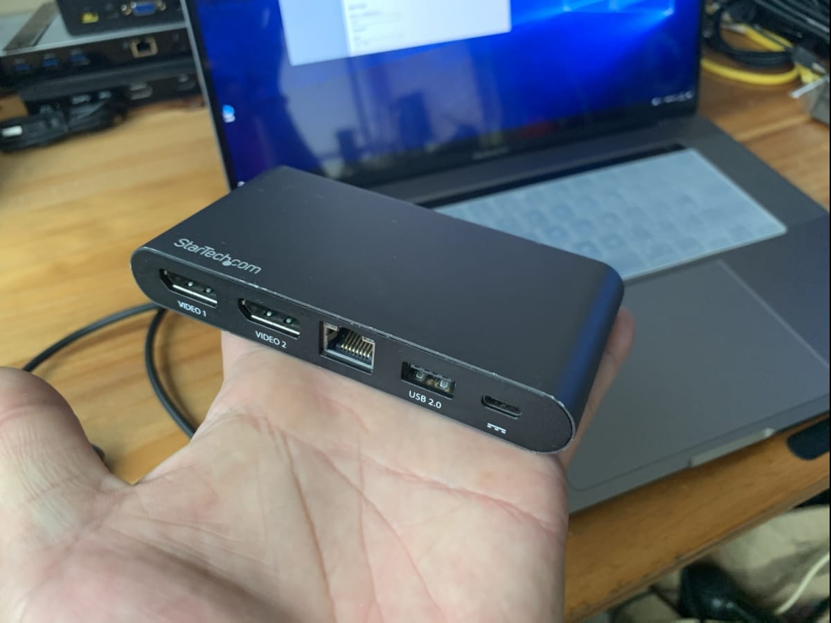 原装startech DK30C2DAGPD 便携式双4k 网卡 USB3.0