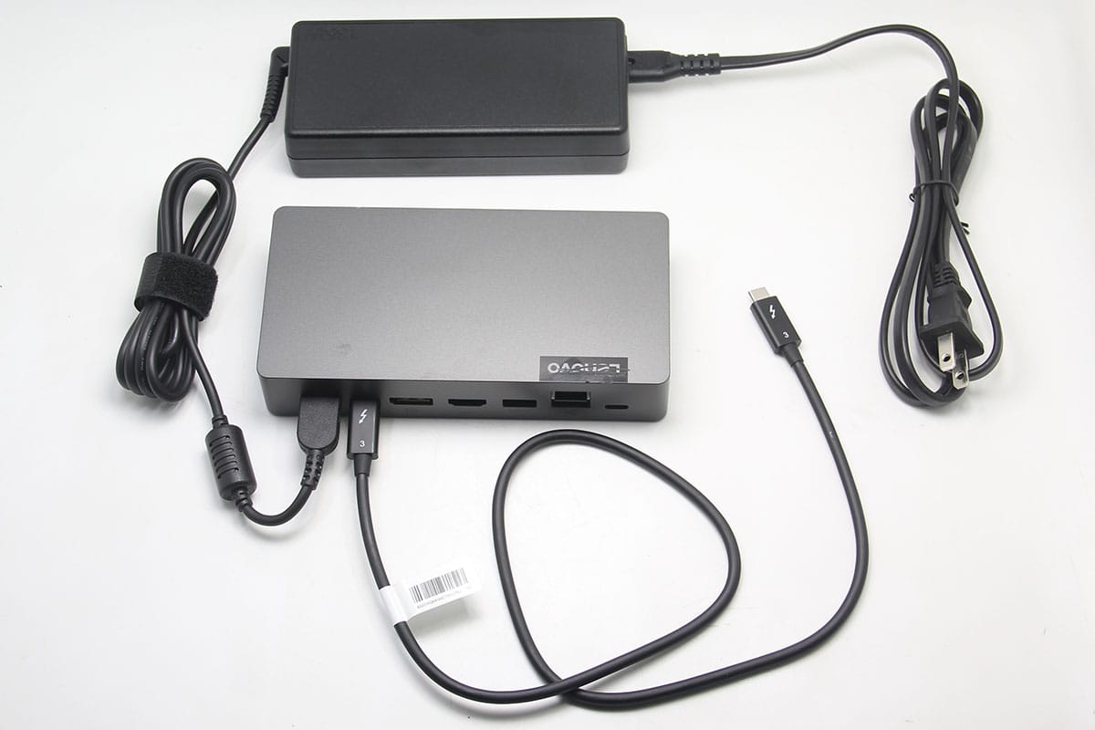 原装Thinkpad 40AV雷电3/4扩展坞兼容AMD安卓iPad笔记本电脑40G