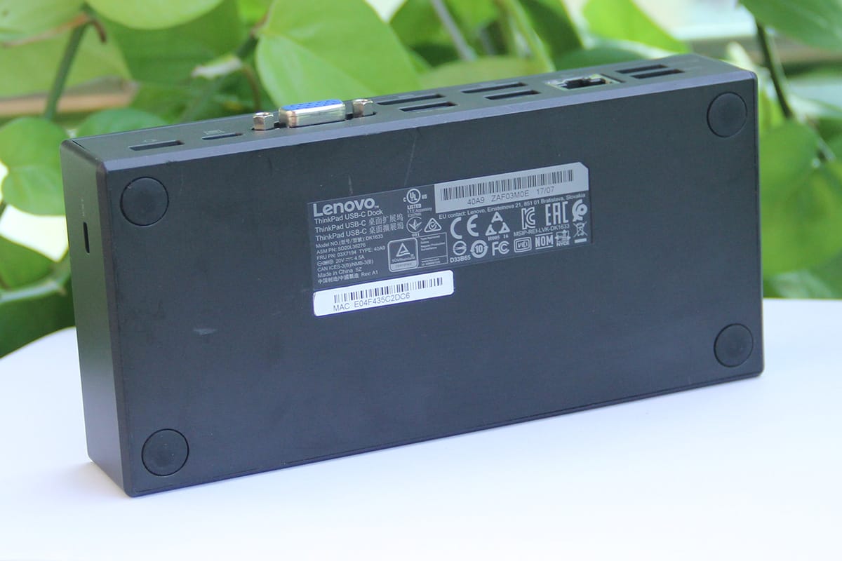 原装thinkpad type-c电脑扩展坞40A9 2017款X1YOGA T470 T570