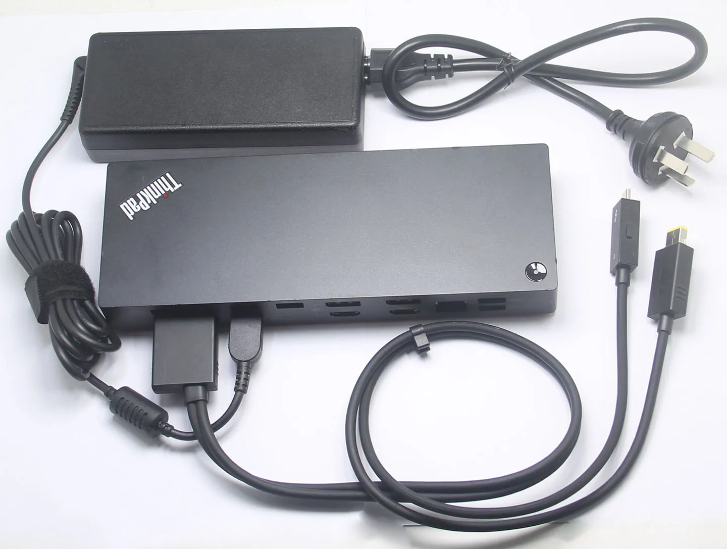 原装Thinkpad工作站雷电3扩展坞40AN DK1841 Dock 外扩4K多屏 PD供电 声卡千兆网卡