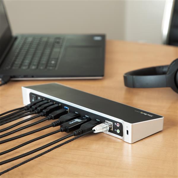 原装USB3.0 Docking 扩展坞Mac windows虫洞传输KVM 外接多屏 5个USB3.0 千兆网卡Station for Two Laptops 原装USB3.0 Docking 扩展坞Mac windows虫洞传输KVM 外接多屏 5个USB3.0 千兆网卡Station for Two Laptops