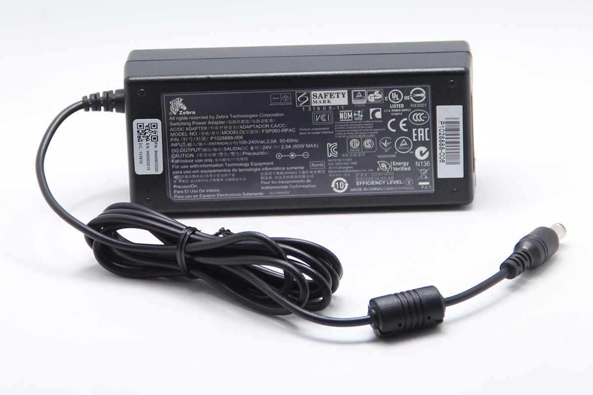 原装Zebra 斑马GT800 820 GX430T EZ1105打印机电源适配器24V2.5A FSP060-RPAC 原装Zebra 斑马GT800 820 GX430T EZ1105打印机电源适配器24V2.5A FSP060-RPAC