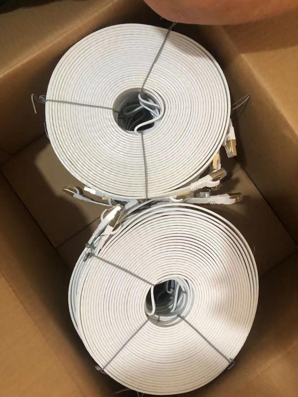 原装Zosion 8类多层屏蔽网线RJ45网络跳线CAT8 2000Mhz高速40G网络传输线