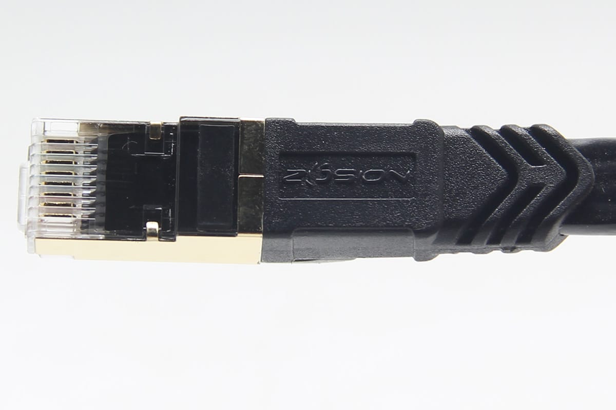 原装Zosion 8类多层屏蔽网线RJ45网络跳线CAT8 2000Mhz高速40G网络传输线