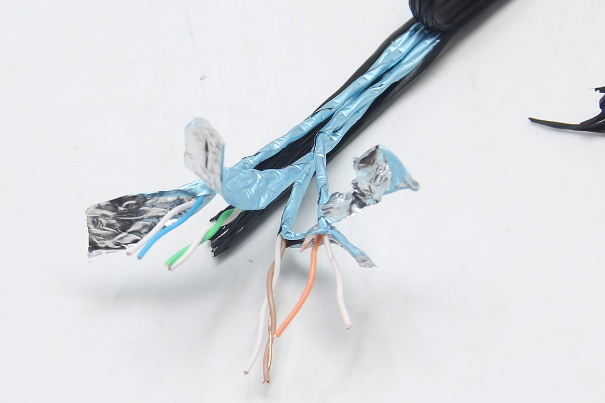 原装Zosion 8类多层屏蔽网线RJ45网络跳线CAT8 2000Mhz高速40G网络传输线