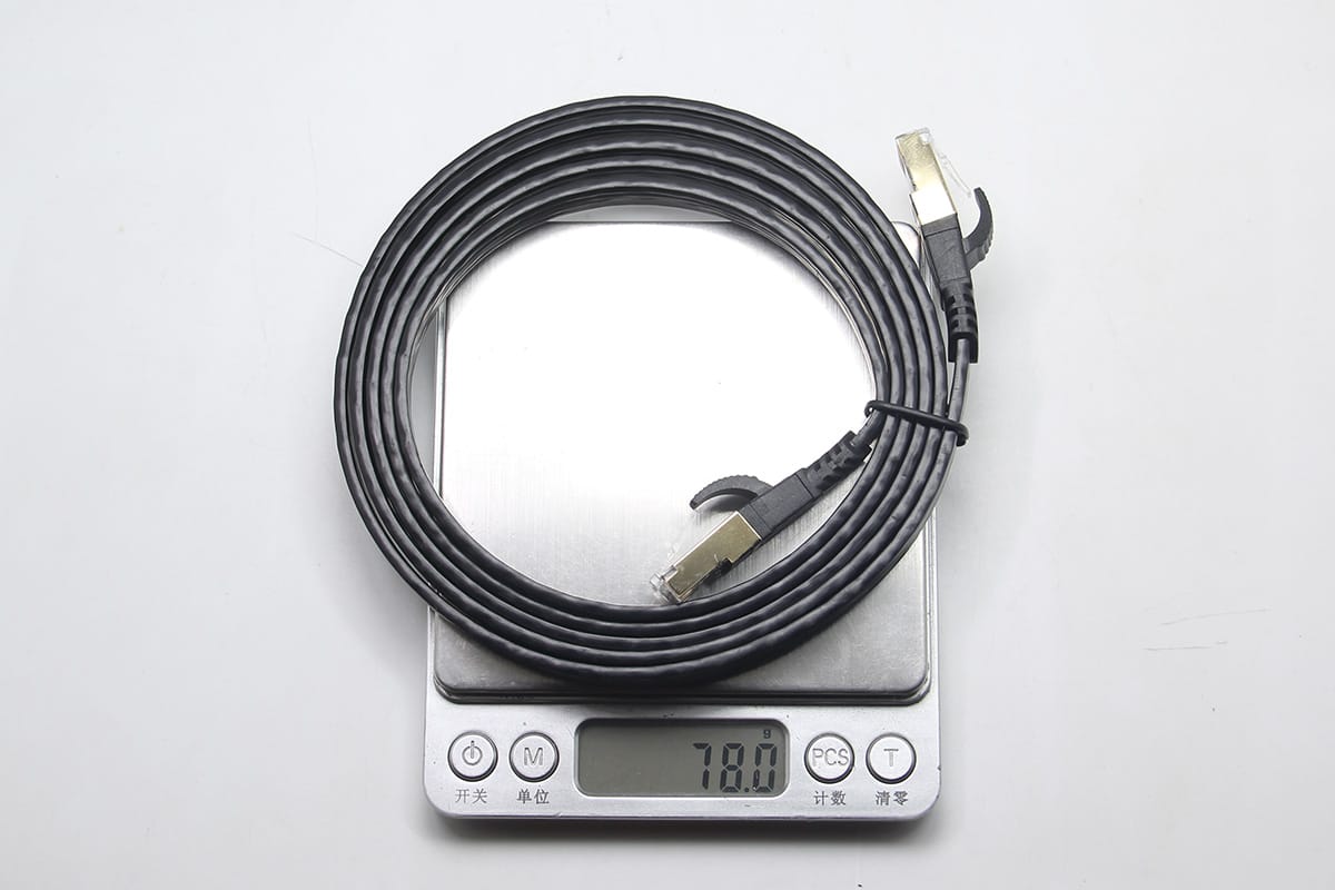 原装Zosion 8类多层屏蔽网线RJ45网络跳线CAT8 2000Mhz高速40G网络传输线