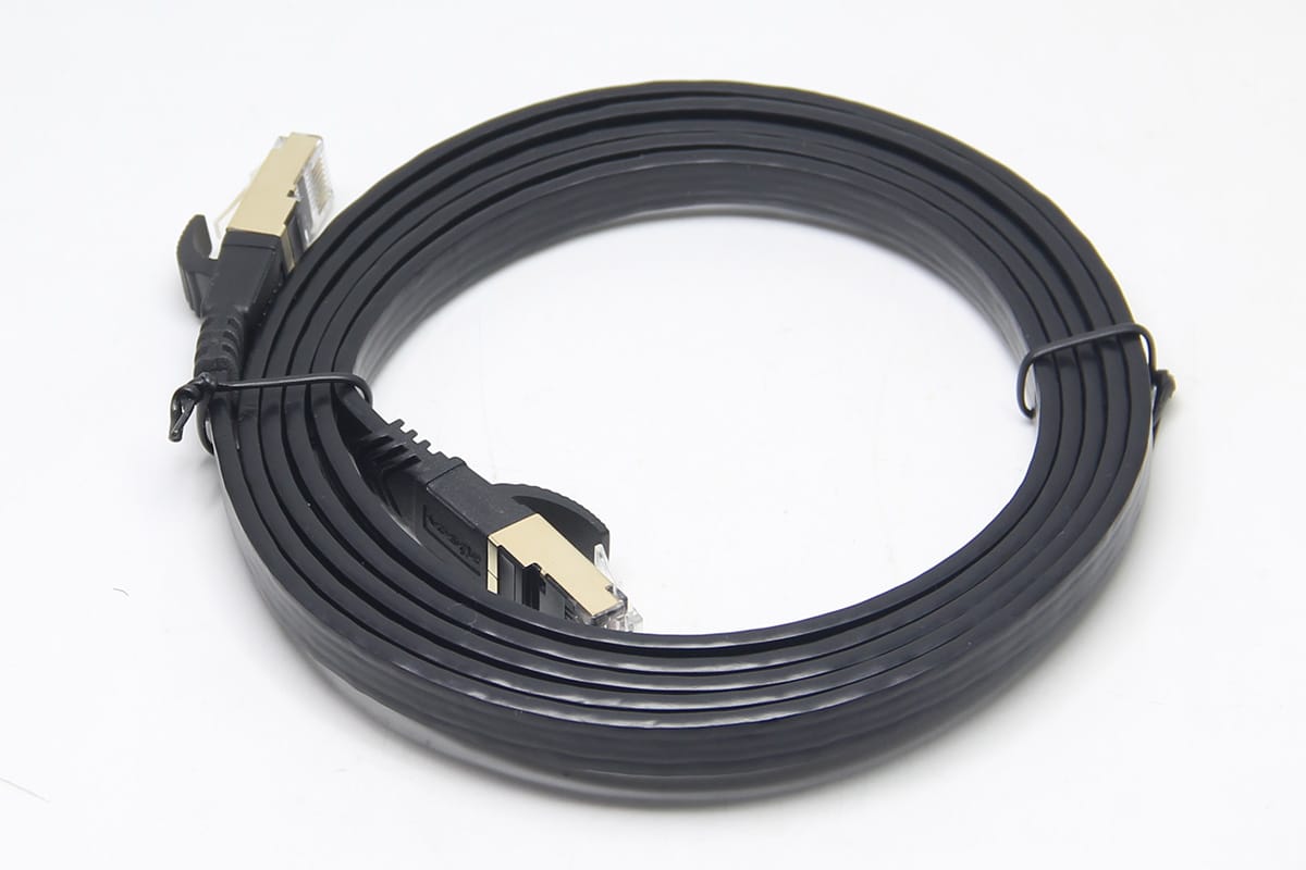 原装Zosion 8类多层屏蔽网线RJ45网络跳线CAT8 2000Mhz高速40G网络传输线