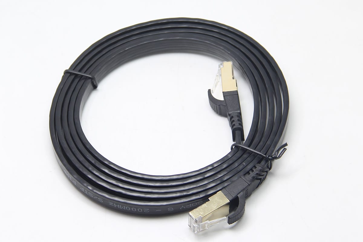 原装Zosion 8类多层屏蔽网线RJ45网络跳线CAT8 2000Mhz高速40G网络传输线