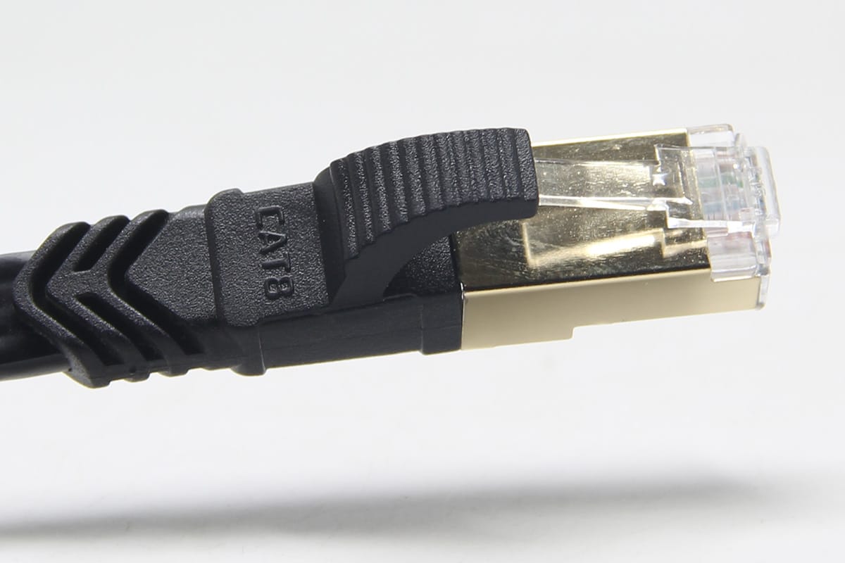 原装Zosion 8类多层屏蔽网线RJ45网络跳线CAT8 2000Mhz高速40G网络传输线