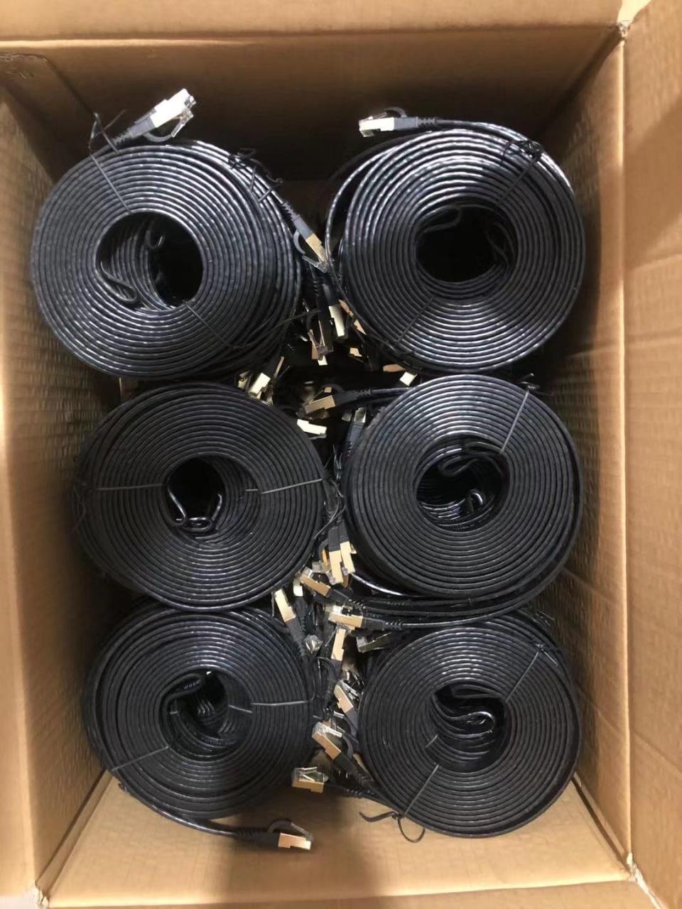 原装Zosion 8类多层屏蔽网线RJ45网络跳线CAT8 2000Mhz高速40G网络传输线