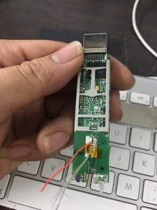 微软第一代无线投影器 拆解 换线教程