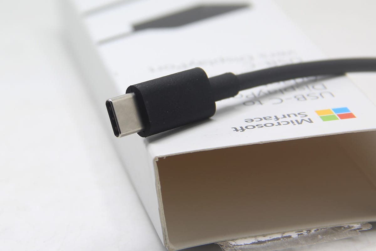 微软surface USB-C转DP雷电34全功能C手机平板外接DP显示器4k高刷 1859