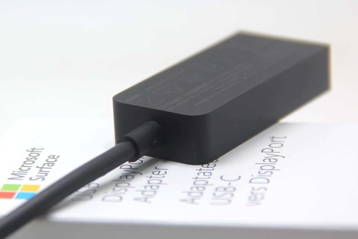 微软surface USB-C转DP雷电34全功能C手机平板外接DP显示器4k高刷 1859