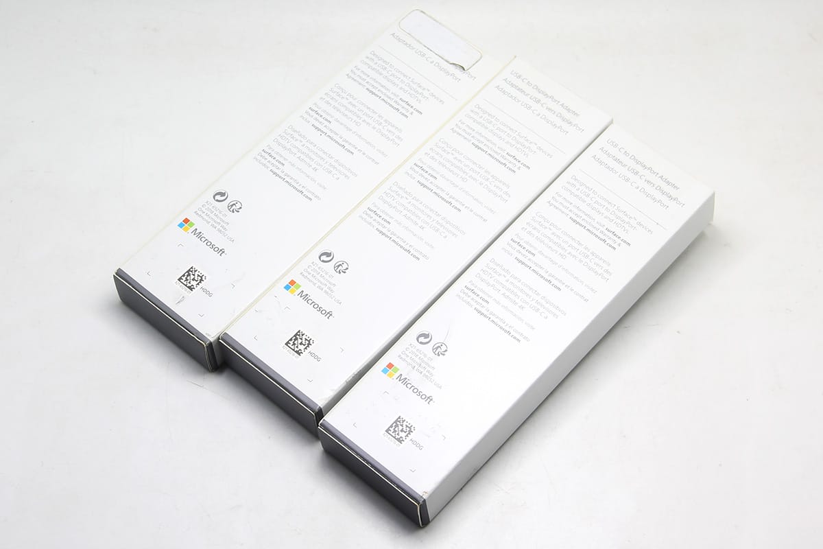 微软surface USB-C转DP雷电34全功能C手机平板外接DP显示器4k高刷 1859