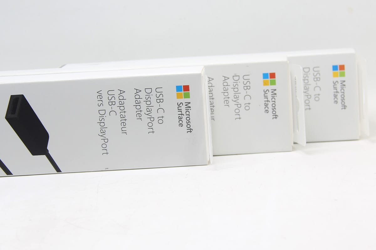 微软surface USB-C转DP雷电34全功能C手机平板外接DP显示器4k高刷 1859
