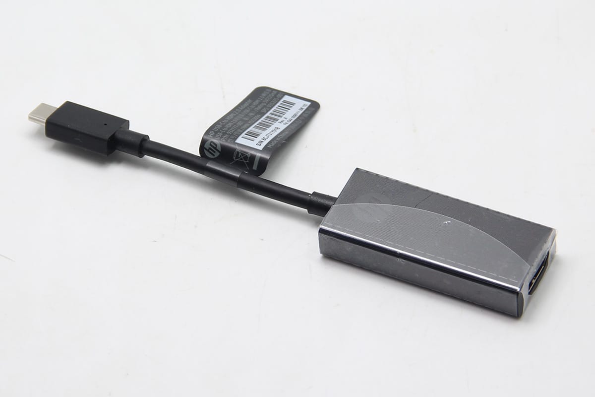 惠普USB-C type-c转HDMI2.0 4k 60hz 通用型支持win Mac 笔记本雷电3 全功能C口转外接显示器高清