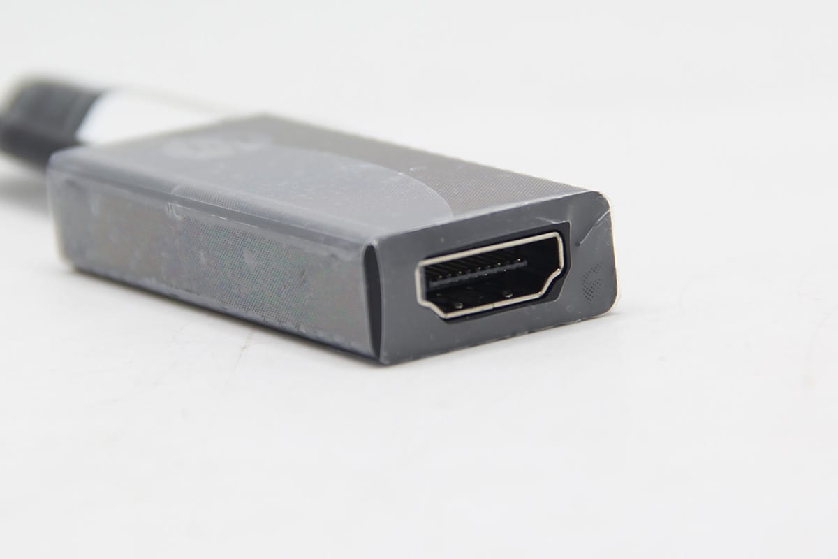 惠普USB-C type-c转HDMI2.0 4k 60hz 通用型支持win Mac 笔记本雷电3 全功能C口转外接显示器高清