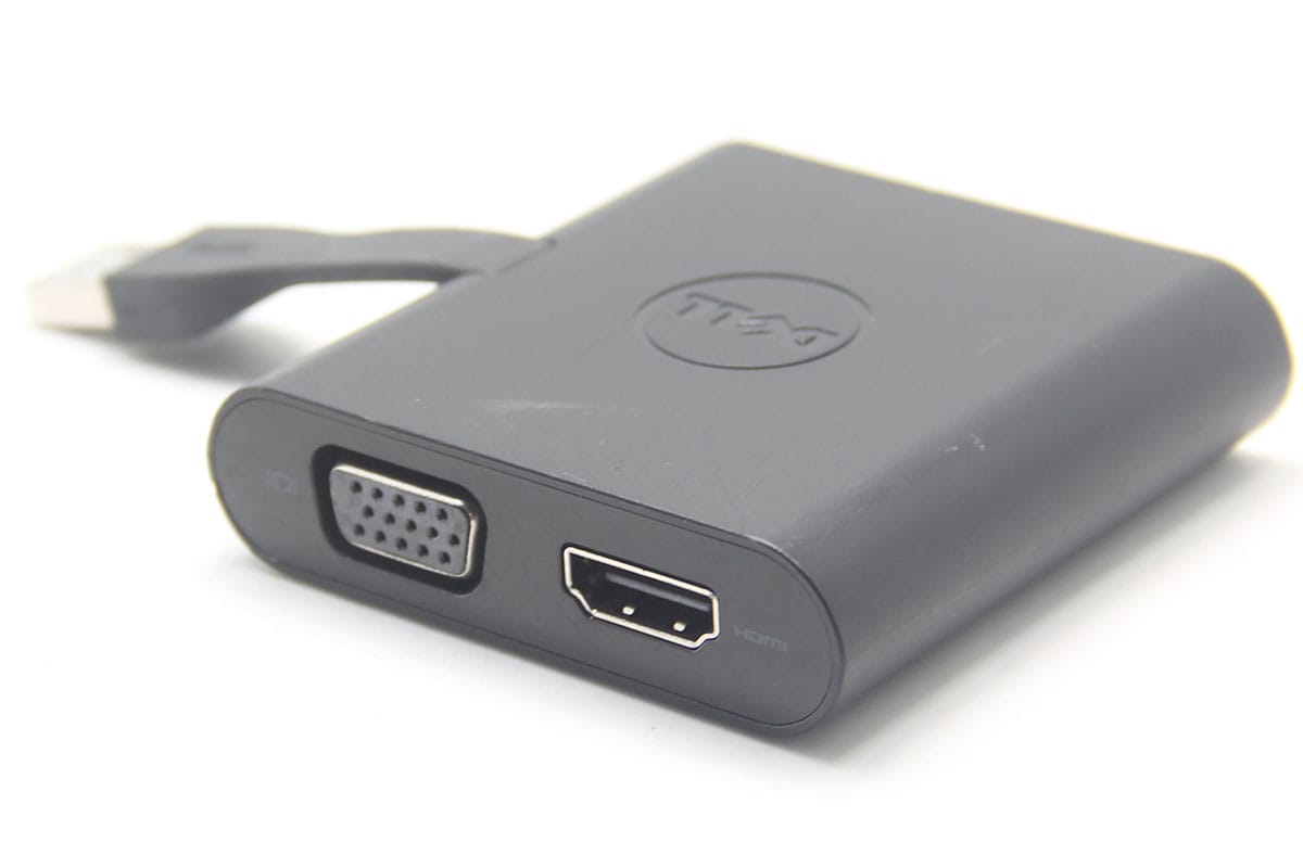 戴尔DA100 USB3.0转HDMI/VGA 千兆网卡 DA100 V4X3P 适配转换器扩展坞