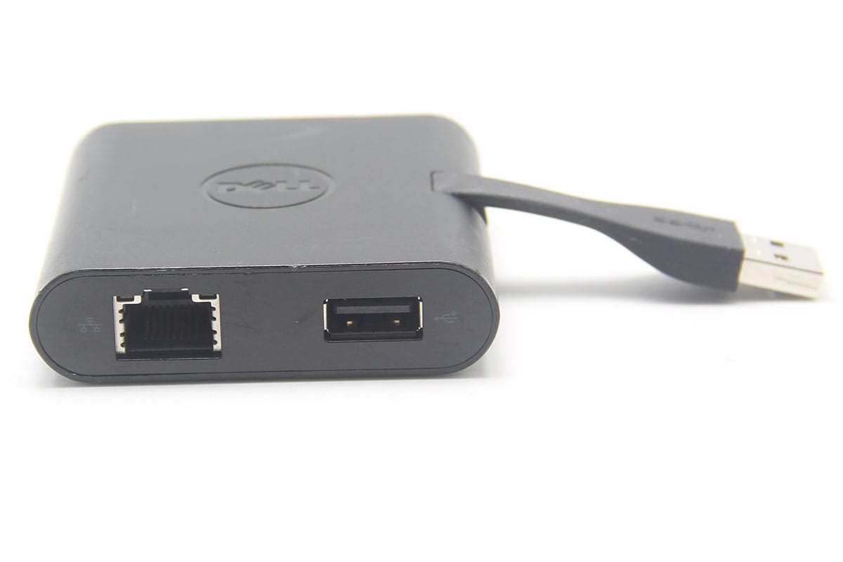 戴尔DA100 USB3.0转HDMI/VGA 千兆网卡 DA100 V4X3P 适配转换器扩展坞
