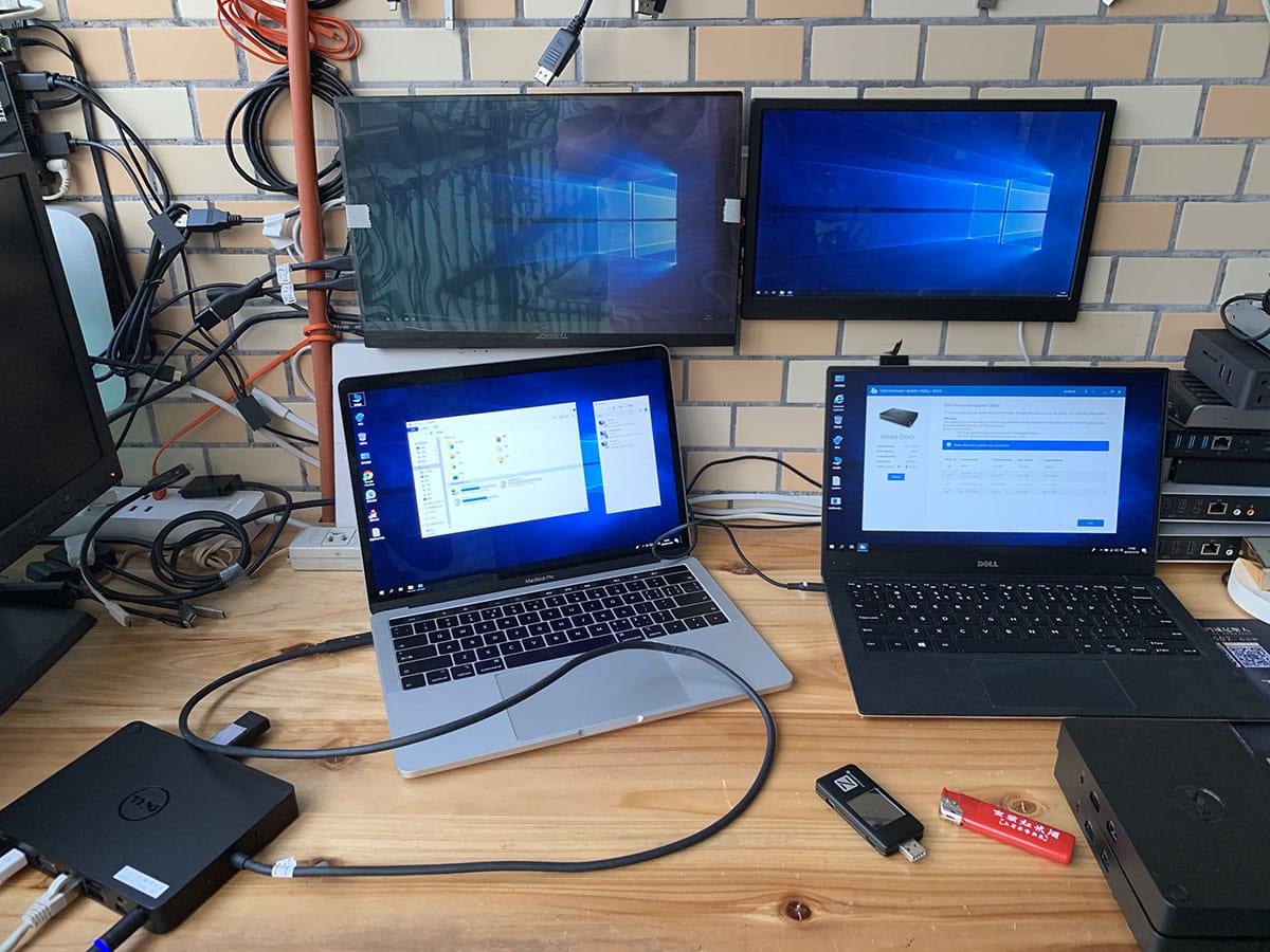 戴尔XPS15 WD15 Thunderbolt USB 4K Type-C雷电3 macbook 扩展坞