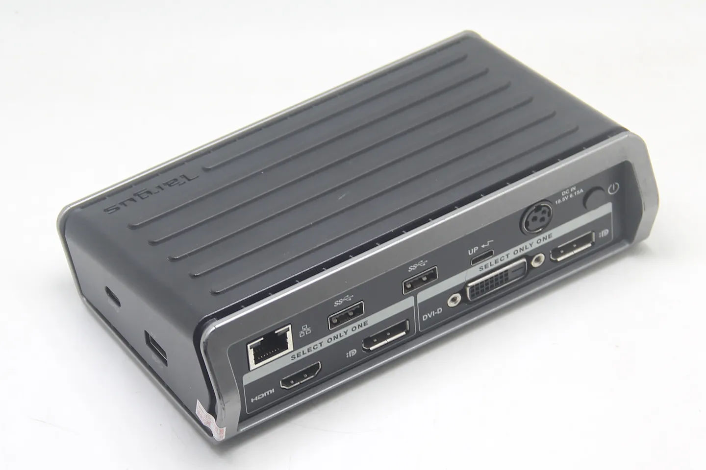 泰格斯全功能C扩展坞DOCK410外扩双显示器USB3.0千兆网卡PD60瓦