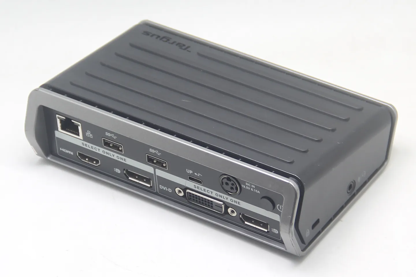 泰格斯全功能C扩展坞DOCK410外扩双显示器USB3.0千兆网卡PD60瓦