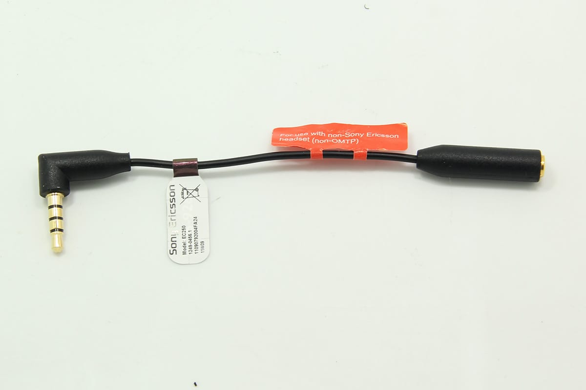 索尼 R800/R800X EC250耳机适配器(1249 - 0456)3.5mm公对母音频延长线