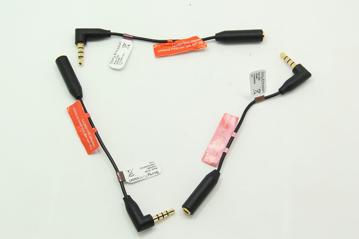 索尼 R800/R800X EC250耳机适配器(1249 - 0456)3.5mm公对母音频延长线