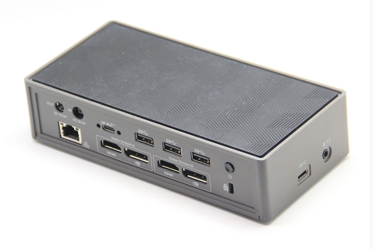 美国泰格斯 targus DOCK190USZ 笔记本电脑外接双屏4K 60hz网卡100瓦PD供电通用扩展坞