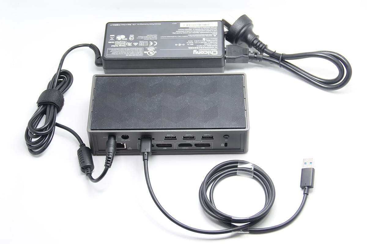美国泰格斯 targus DOCK190USZ 笔记本电脑外接双屏4K 60hz网卡100瓦PD供电通用扩展坞