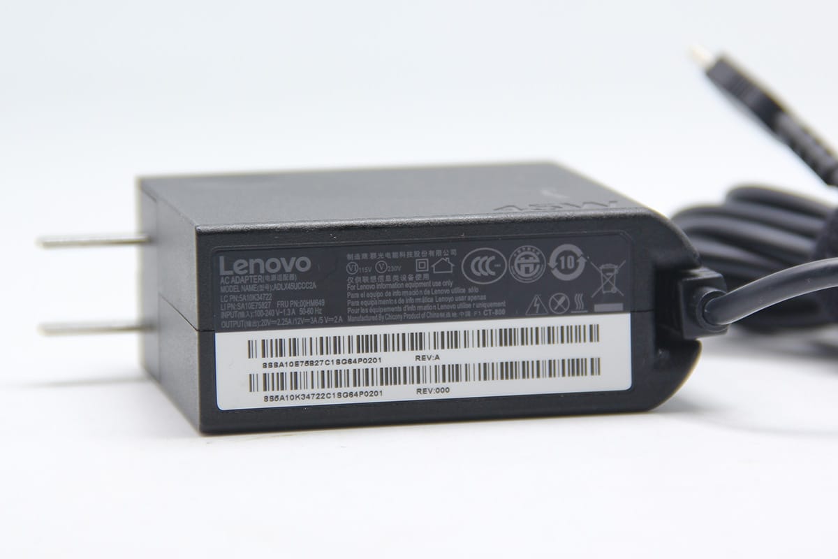 联想thinkpad电脑便携式USB-C电源充电器45W PD2.0多电压输出供电 联想thinkpad电脑便携式USB-C电源充电器45W PD2.0多电压输出供电