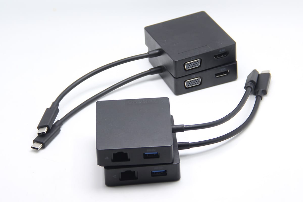 联想USB-C便携式端口扩展器travel hub 4X90M60793 USB转HDMI网口 联想USB-C便携式端口扩展器travel hub 4X90M60793 USB转HDMI网口