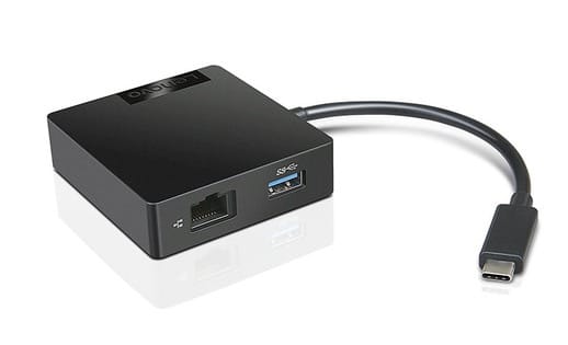 联想USB-C便携式端口扩展器travel hub 4X90M60793 USB转HDMI网口 联想USB-C便携式端口扩展器travel hub 4X90M60793 USB转HDMI网口