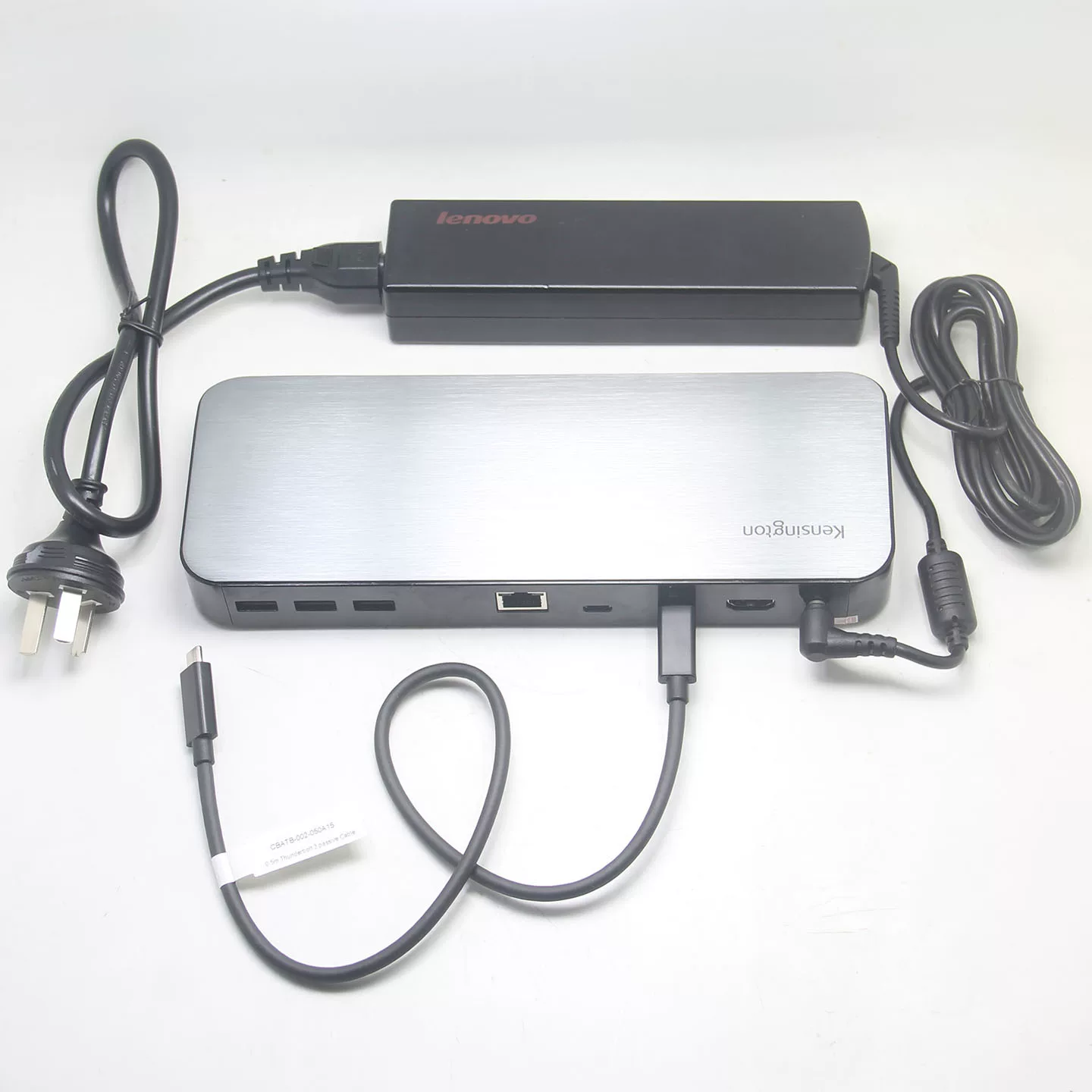 肯新通SD5300T雷电3扩展坞 适配M4/M5 Mac Air 外扩双4K 60hz千兆网卡SD卡等PD充电